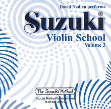 Suzuki Violin School, Volume 3