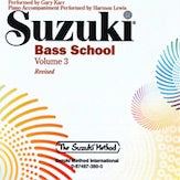 Suzuki Bass School, Volume 3