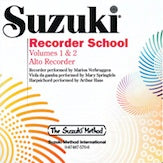 Suzuki Recorder School (Alto Recorder) CD, Volume 1 & 2