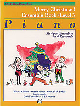 Alfred's Basic Piano Library: Merry Christmas! Ensemble, Book 3