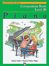 Alfred's Basic Piano Library: Composition Book 1B