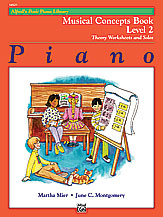 Alfred's Basic Piano Library: Musical Concepts Book 2