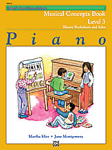 Alfred's Basic Piano Library: Musical Concepts Book 3