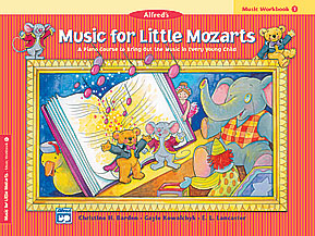 Music for Little Mozarts: Music Workbook 1