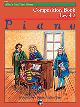 Alfred's Basic Piano Library: Composition Book 2