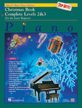 Alfred's Basic Piano Library: Top Hits! Christmas Book Complete 2 & 3