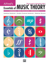 Alfred's Essentials of Music Theory: Teacher's Answer Key