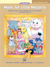 Music for Little Mozarts: Lesson Assignment Book