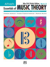 Alfred's Essentials of Music Theory: Book 2 Alto Clef (Viola) Edition