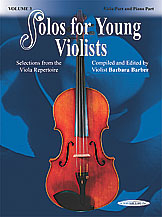 Solos for Young Violists Viola Part and Piano Acc., Volume 3