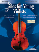 Solos for Young Violists Viola Part and Piano Acc., Volume 4