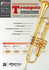 Grifftabelle Trompete &#10072; Fingering Charts for Trumpet