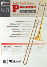 Grifftabelle Posaune &#10072; Fingering Charts for Trombone