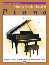 Alfred's Basic Piano Library: Theory Book 6