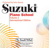 Suzuki Piano School New International Edition CD, Volume 5