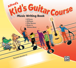 Alfred's Kid's Guitar Course Music Writing Book