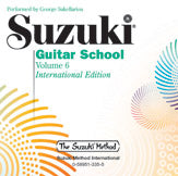 Suzuki Guitar School CD, Volume 6