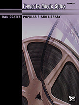 Dan Coates Popular Piano Library: Favorite Movie Solos