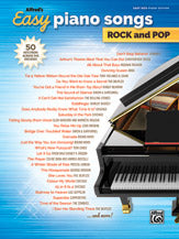 Alfred's Easy Piano Songs: Rock and Pop