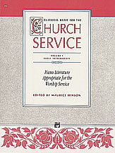 Classical Music for the Church Service, Volume 1