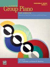 Alfred's Group Piano for Adults: Ensemble Music, Book 1