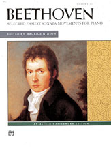 Beethoven: Selected Intermediate to Early Advanced Piano Sonata Movements, Volume 2