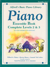 Alfred's Basic Piano Library: Ensemble Book Complete 2 & 3