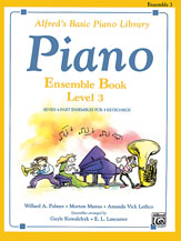 Alfred's Basic Piano Library: Ensemble Book 3