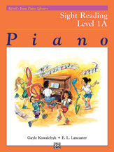 Alfred's Basic Piano Library: Sight Reading Book 1A