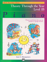 Alfred's Basic Piano Library: Theory Through the Year Book 1B