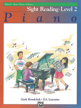 Alfred's Basic Piano Library: Sight Reading Book 2