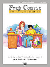 Alfred's Basic Piano Prep Course: Activity & Ear Training Book F