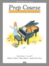 Alfred's Basic Piano Prep Course: Solo Book F