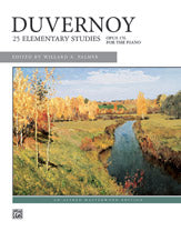 Duvernoy: 25 Elementary Studies, Opus 176