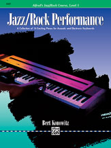 Alfred's Basic Jazz/Rock Course: Performance, Level 1