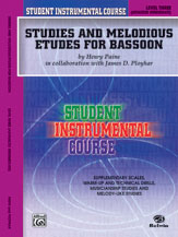 Student Instrumental Course: Studies and Melodious Etudes for Bassoon, Level III