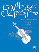 52 Masterpieces for Violin & Piano