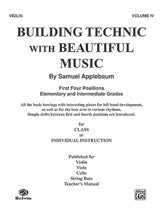 Building Technic With Beautiful Music, Book IV