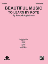 Beautiful Music to Learn by Rote, Book I