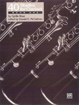 40 Studies for Clarinet, Book 1