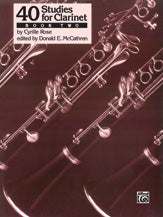 40 Studies for Clarinet, Book 2