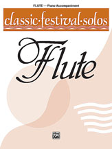 Classic Festival Solos (C Flute), Volume 1 Piano Acc.