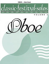 Classic Festival Solos (Oboe), Volume 2 Solo Book