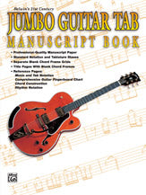 Belwin's 21st Century Jumbo Guitar TAB Manuscript Book