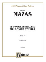 75 Progressive and Melodious Studies, Opus 36