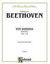 Ten Violin Sonatas, Volume I (Nos. 1-5)