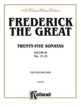 Twenty-five Sonatas, Volume III (Nos. 13-18)