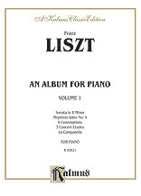 An Album for Piano, Volume 1