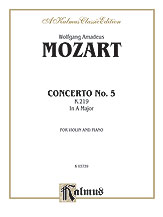 Violin Concerto No. 5, K. 219