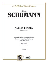 Album Leaves (Albumblätter), Opus 124